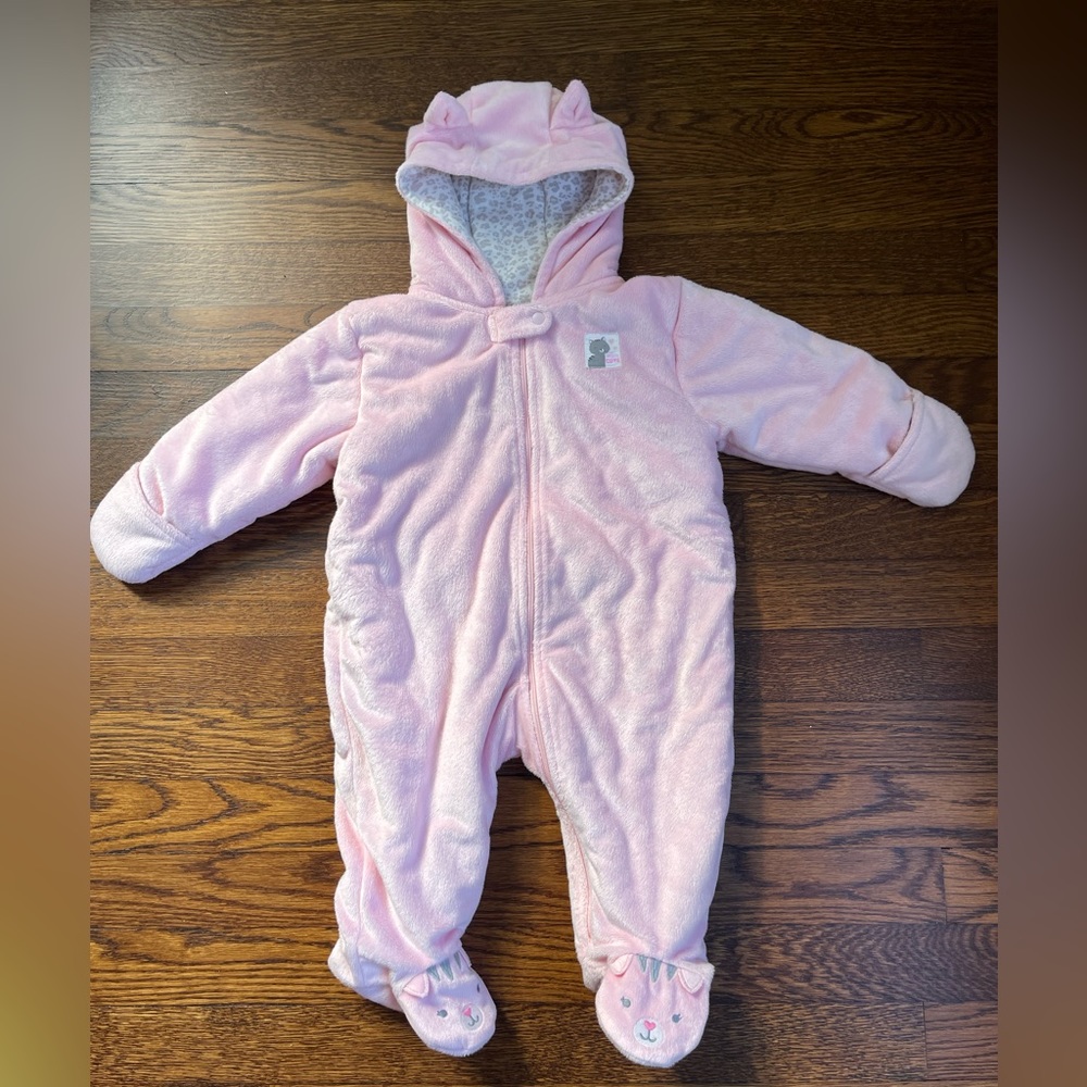 Kitty Cat baby bunting 6-9mo